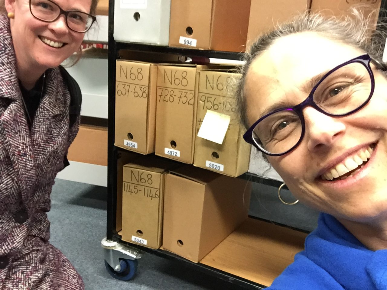 Mining for archival gold in Canberra